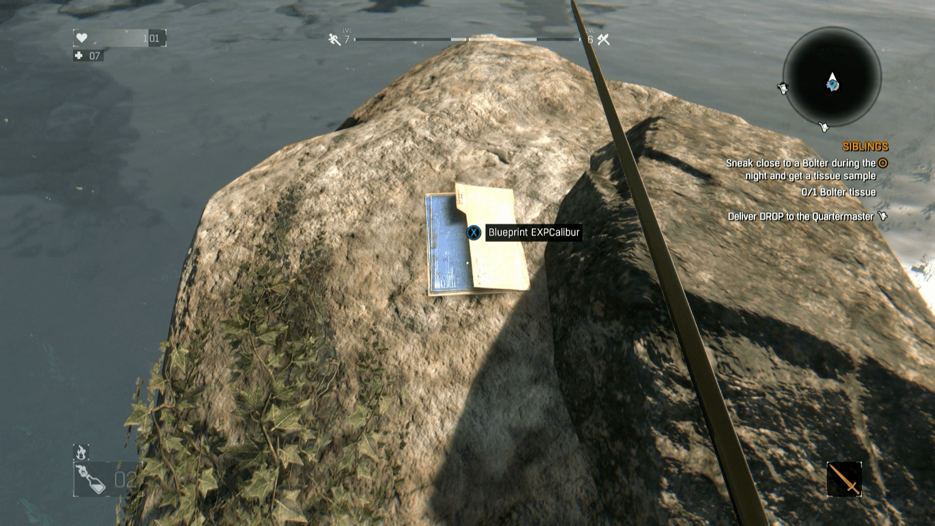 Dying Light Locate EXPcalibur and its Blueprint Shacknews